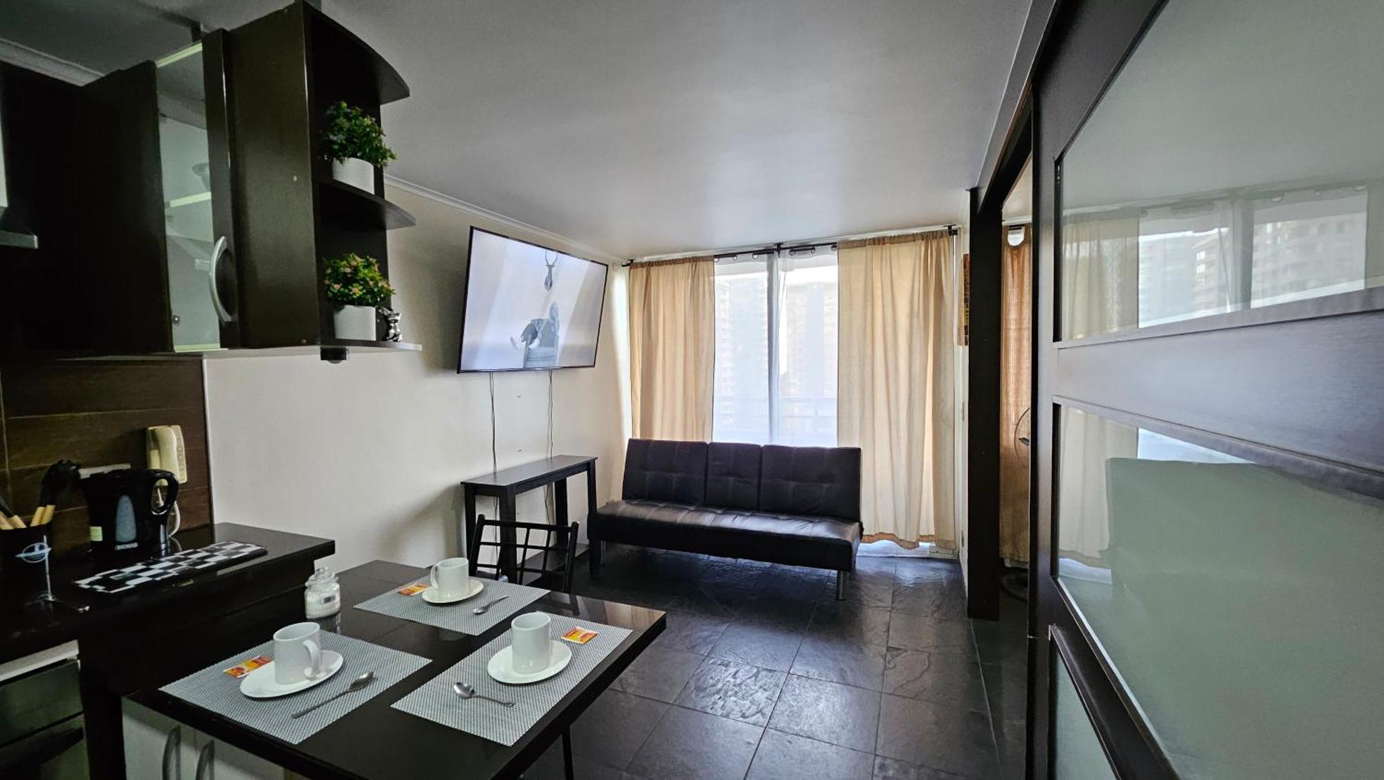 Departamentos De Arriendo Temporal Santiago De Chile 아파트 외부 사진